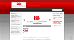 Desktop Screenshot of logopedarebecamoreno.com